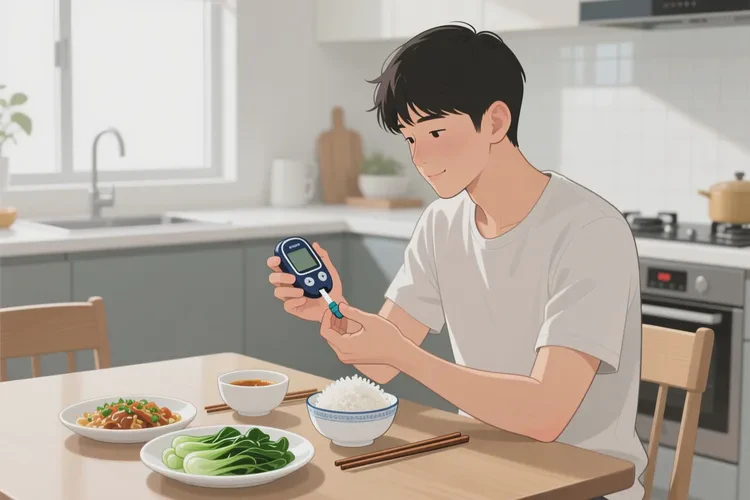 28歲中餐血糖5.7是怎么回事(圖1)