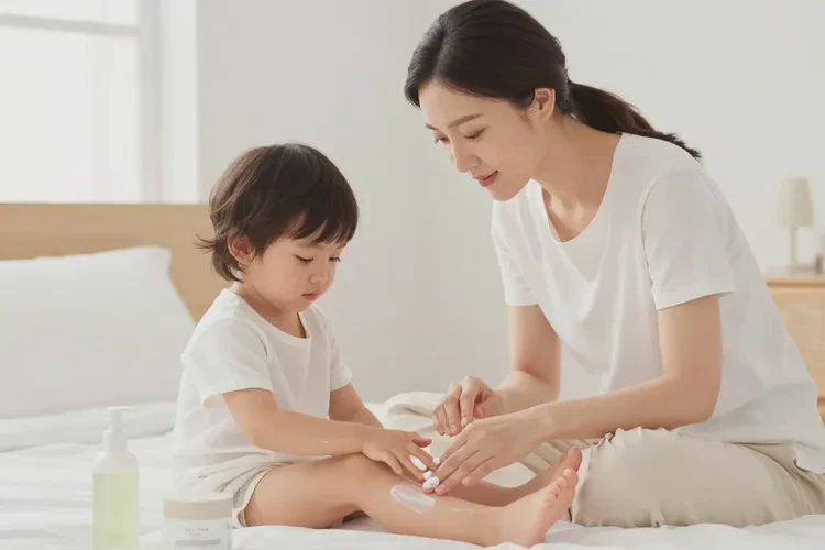 兒童小腿有濕疹可以治愈嗎(圖1)