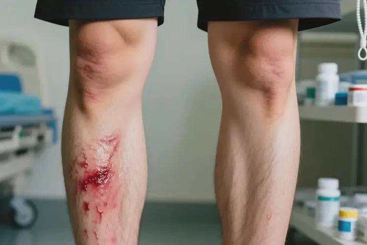 男生小腿長濕疹可以治好嗎(圖3)