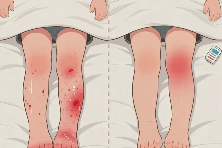 小孩小腿上容易長濕疹可以治好嗎(圖3)