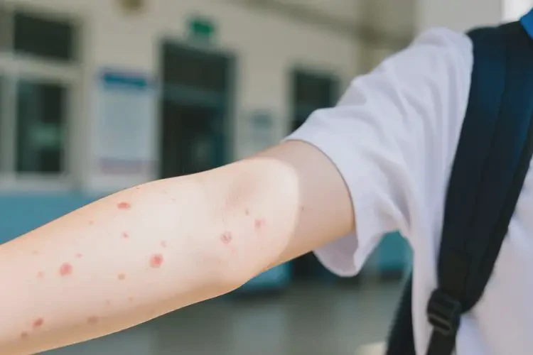 中學(xué)生手臂上偶爾長濕疹可不可以根治(圖2)