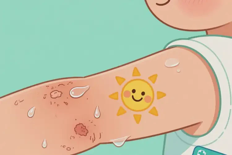 小兒手臂長(zhǎng)濕疹可以治好嗎(圖1)