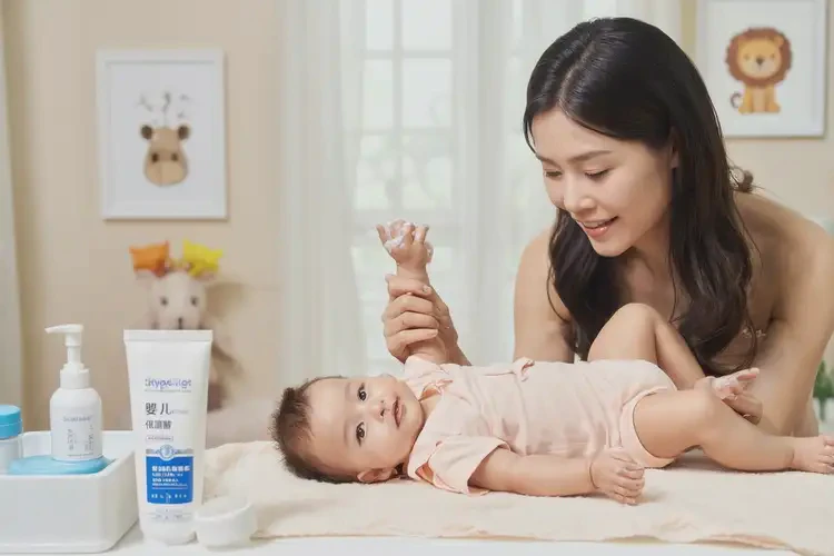 嬰幼兒手臂出現(xiàn)濕疹可以治好嗎(圖1)