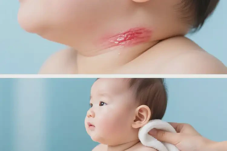 寶寶脖子上經(jīng)常起濕疹可以治好嗎(圖2)