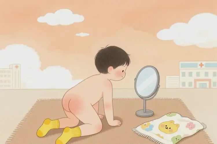 小孩肛周偶爾長濕疹可以治好嗎(圖1)