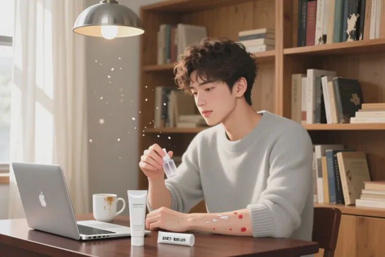 大學(xué)生手臂上偶爾長濕疹能靠自己自愈嗎(圖1)