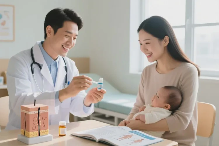 哺乳期媽媽肚子經(jīng)常長濕疹能靠自己自愈嗎(圖3)