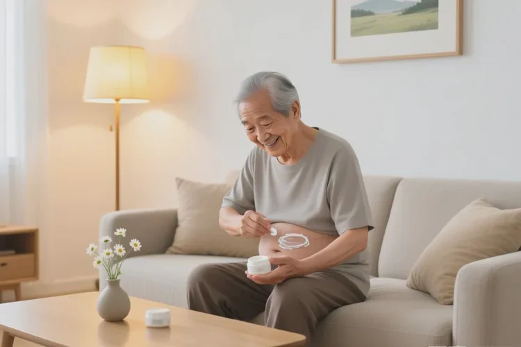 高齡老人肚子上偶爾起濕疹能靠自己自愈嗎(圖1)