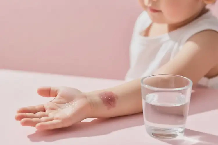 少兒手臂上出現(xiàn)濕疹可以治好嗎(圖3)