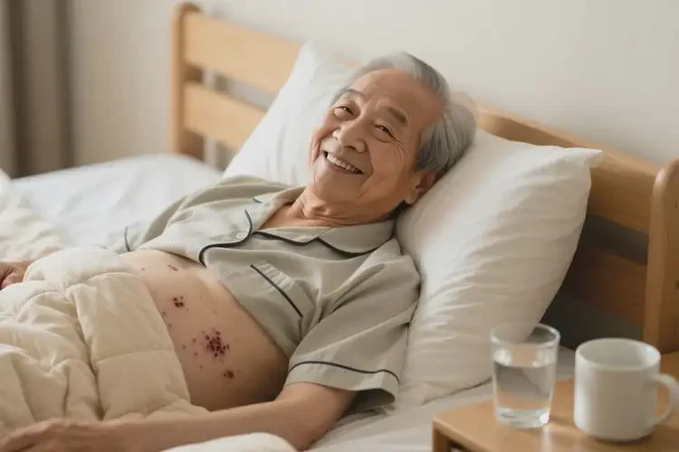 高齡老人全身偶爾長(zhǎng)濕疹可不可以根治(圖2)