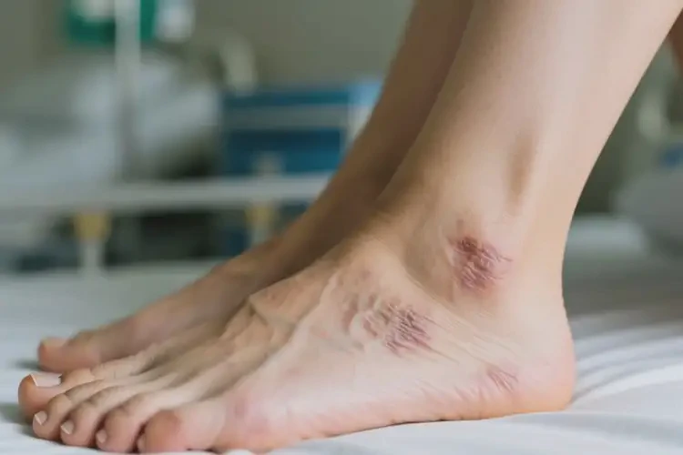 女人腳上經(jīng)常起濕疹可不可以根治(圖4)