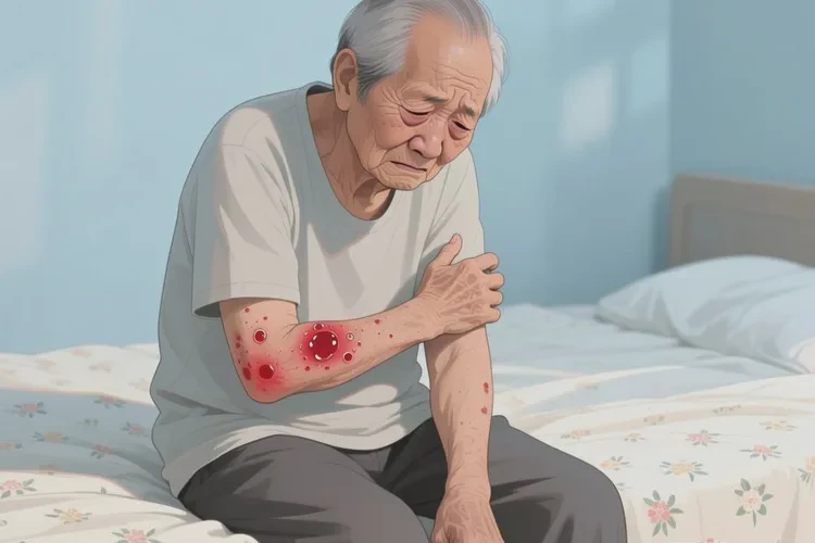 老年人身上经常起湿疹能靠自己自愈吗(图4)