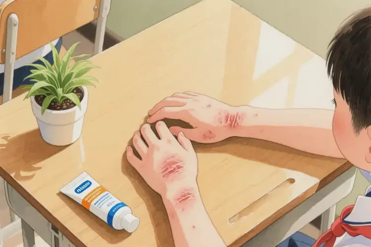 中學(xué)生手上容易起濕疹可以治好嗎(圖4)