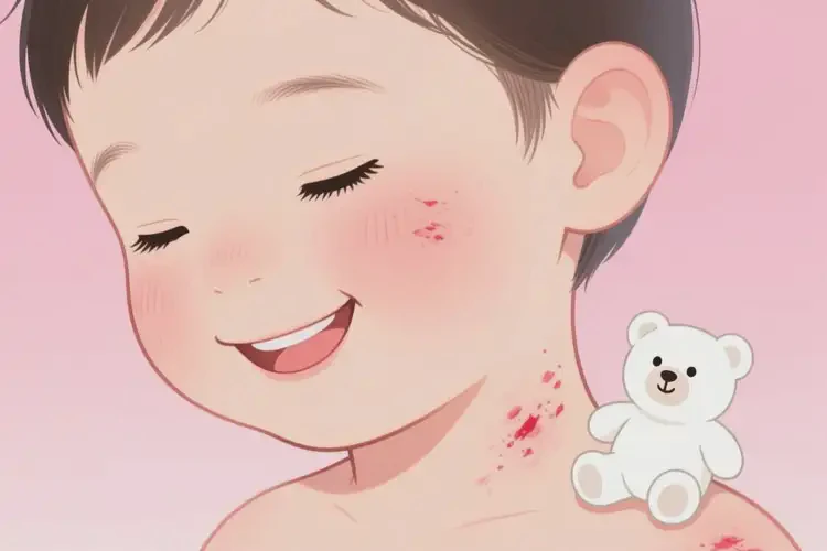 幼兒脖子上偶爾起濕疹可不可以根治(圖2)