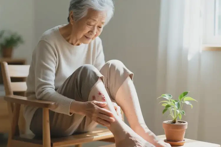 老人小腿偶爾長濕疹可以治好嗎(圖3)