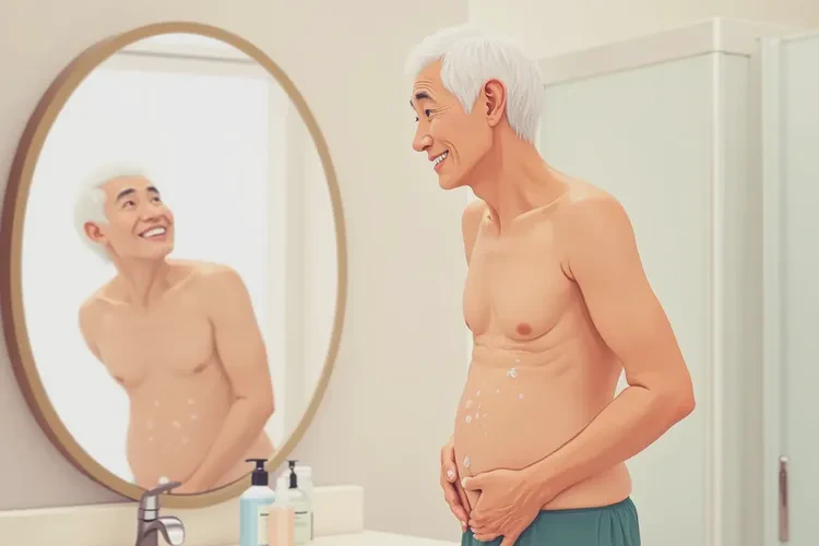 高齡老人肚子偶爾起濕疹能靠自己自愈嗎(圖2)