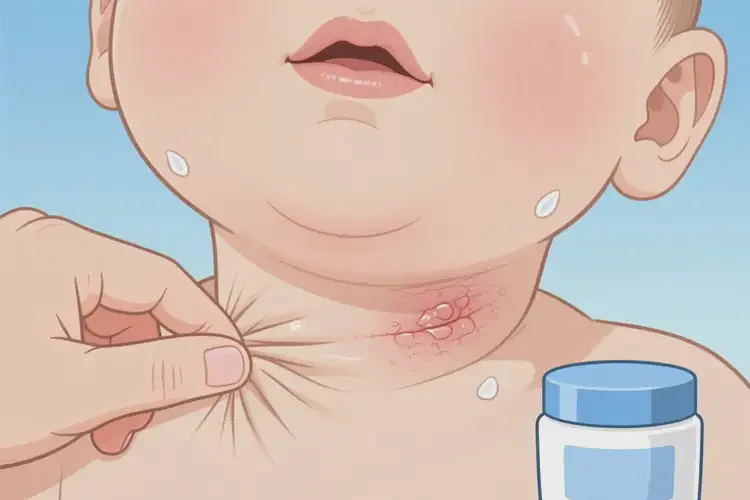 嬰兒脖子上經(jīng)常長(zhǎng)濕疹可以治好嗎(圖3)
