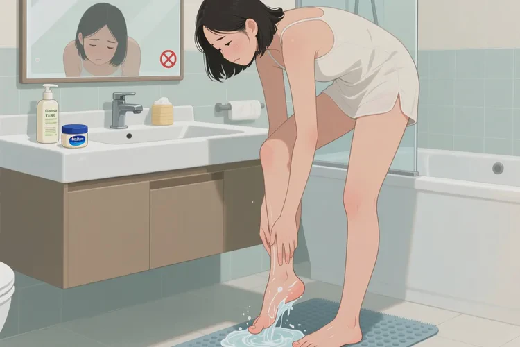 哺乳期媽媽腳上長(zhǎng)濕疹能靠自己自愈嗎(圖1)