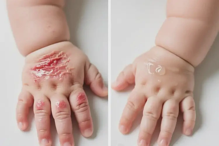 嬰幼兒手上出濕疹可以治好嗎(圖4)