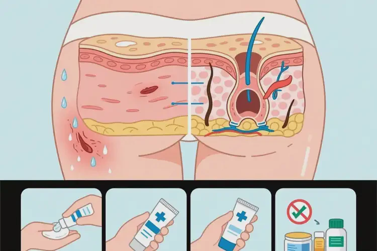女人屁股上經(jīng)常起濕疹可不可以根治(圖2)