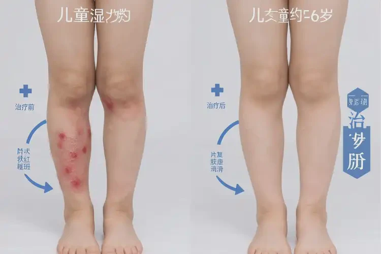 小孩小腿出現(xiàn)濕疹可以治好嗎(圖4)