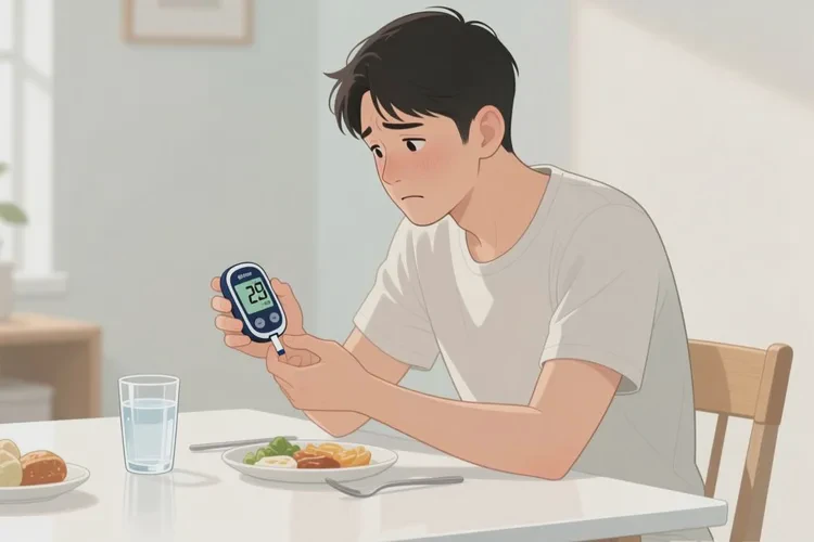 27歲中午血糖16點(diǎn)7是怎么回事(圖1)