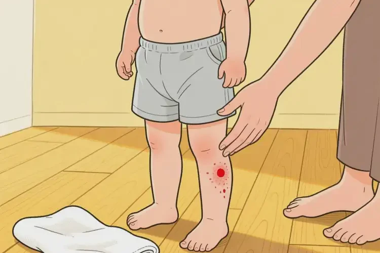 小學(xué)生大腿有濕疹可不可以根治(圖1)