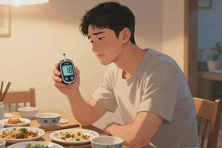 28歲晚餐血糖25.9是怎么回事(圖1)