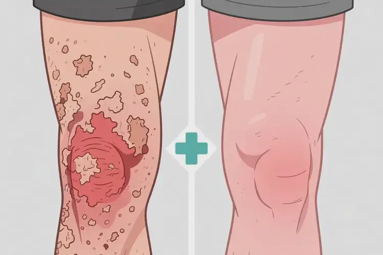 男性大腿上經(jīng)常起濕疹可以治好嗎(圖2)