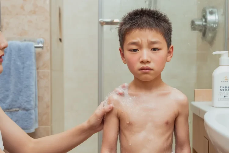 少兒小腿上長濕疹可以治愈嗎(圖3)