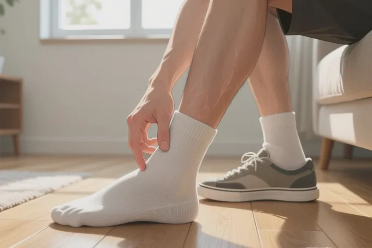 男人腳上偶爾起濕疹能靠自己自愈嗎(圖2)