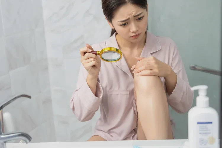 女人四肢偶爾起濕疹能靠自己自愈嗎(圖2)