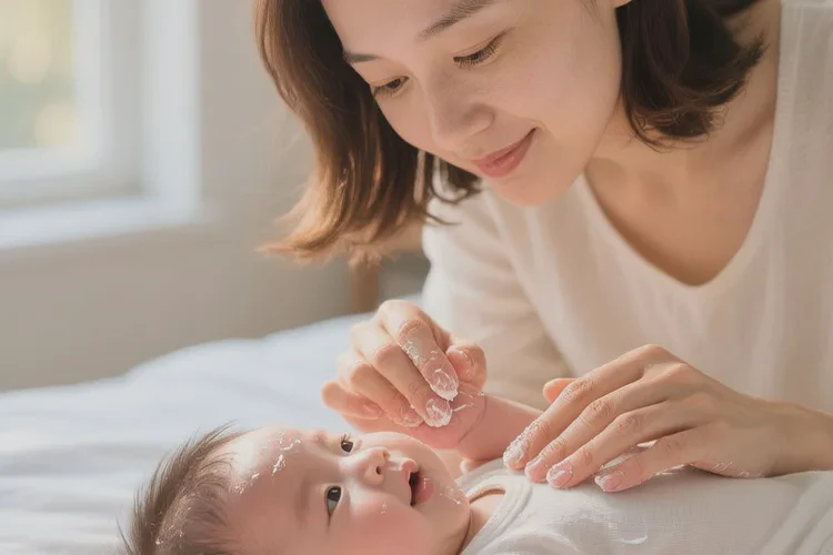 嬰幼兒臉上經(jīng)常長濕疹可以治愈嗎(圖2)