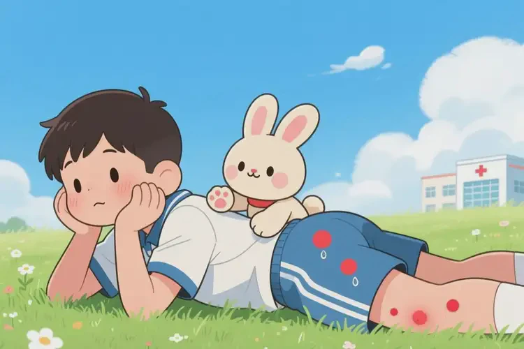 中學(xué)生屁股上有濕疹可不可以根治(圖2)