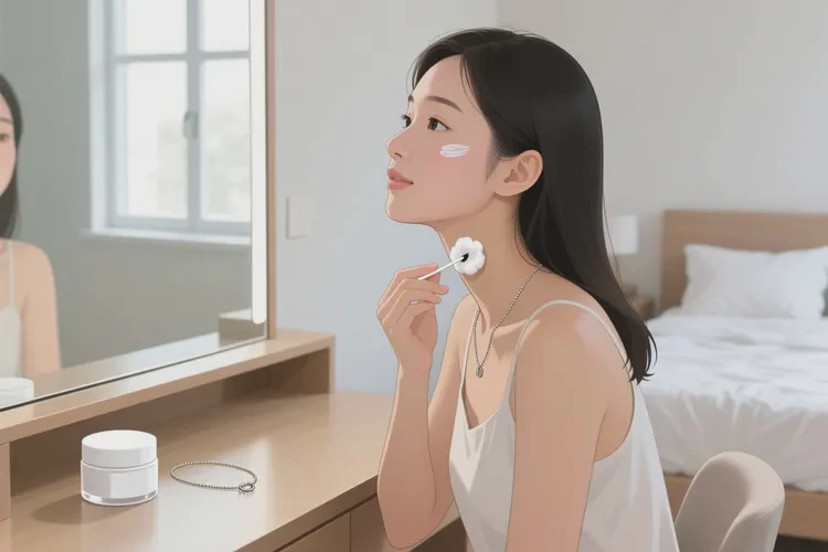 女人脖子上偶爾長濕疹能靠自己自愈嗎(圖1)