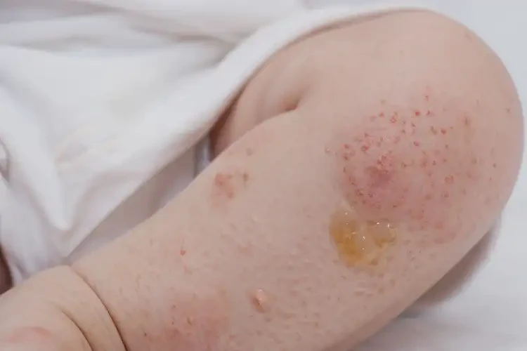 寶寶大腿上出濕疹可不可以徹底自愈(圖3)