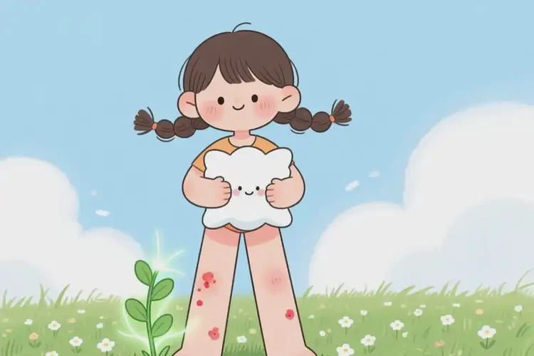 小學(xué)生四肢容易長濕疹可不可以根治(圖3)