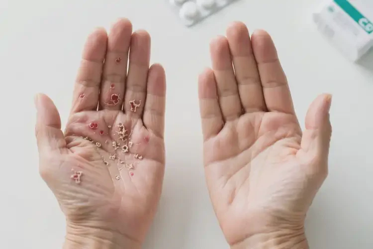 老人四肢出濕疹可以治好嗎(圖4)