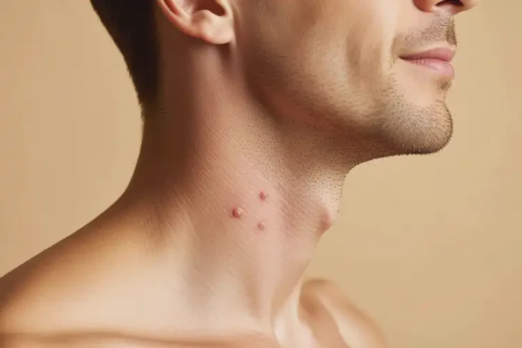 男生脖子上經(jīng)常長濕疹可以治好嗎(圖1)