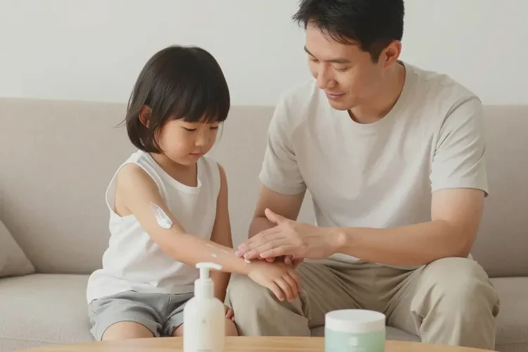 孩子手臂偶爾長(zhǎng)濕疹可以治愈嗎(圖3)