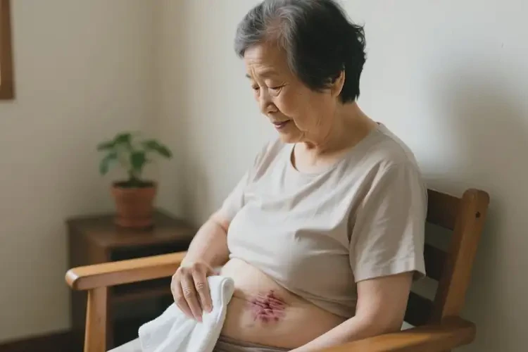 老年人肚子出濕疹可以治好嗎(圖3)