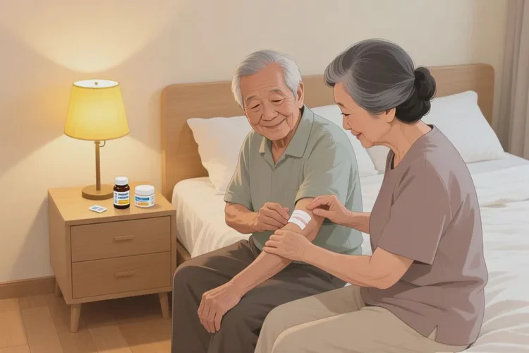 老人手臂上經(jīng)常長濕疹可以治愈嗎(圖4)