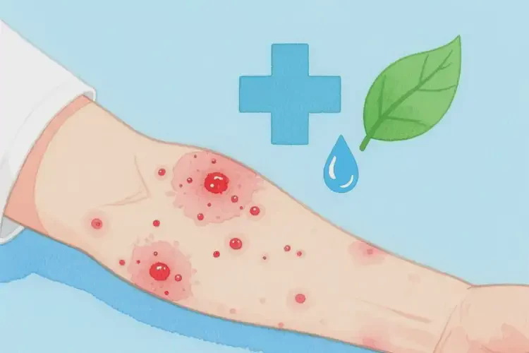 男性手臂經(jīng)常長(zhǎng)濕疹可以治好嗎(圖3)