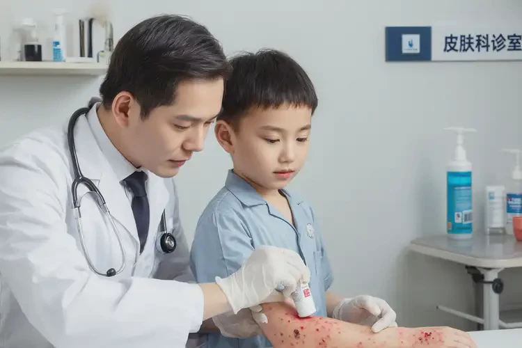 孩子屁股上有濕疹可以治好嗎(圖3)