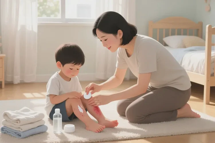 少兒全身長濕疹可以治愈嗎(圖1)