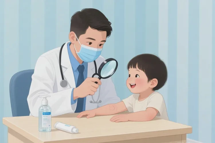 寶寶手臂上經(jīng)常長濕疹可以治愈嗎(圖2)