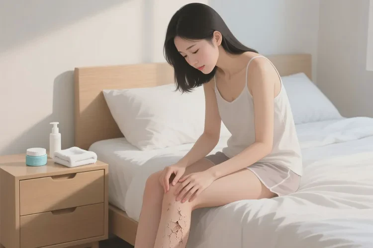 哺乳期媽媽大腿上偶爾起濕疹能靠自己自愈嗎(圖1)