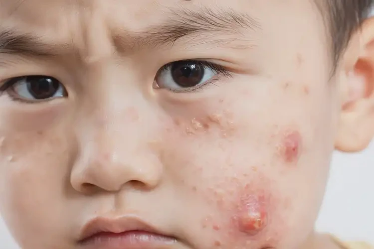 孩子臉上容易長(zhǎng)濕疹能夠徹底治愈嗎(圖4)