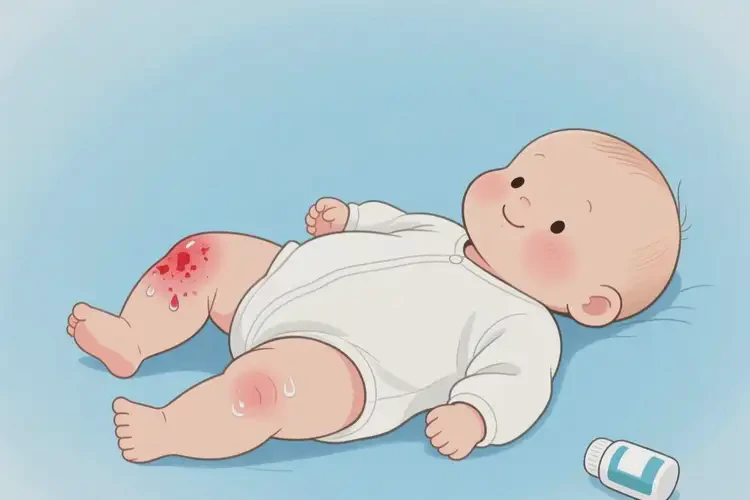嬰幼兒大腿偶爾起濕疹可以治好嗎(圖3)