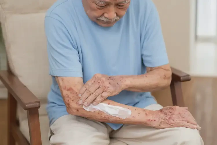 高龄老人手臂偶尔起湿疹可不可以根治(图3)